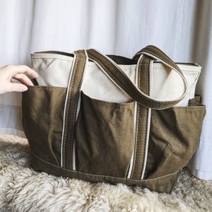 ❤️ 90s L.L. BEAN utility tote
